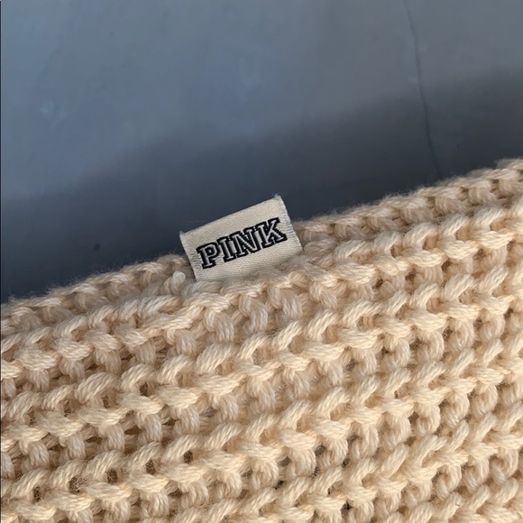 Victoria’s Secret PINK V-neck Cable Knit Sweater - Picture 6 of 8